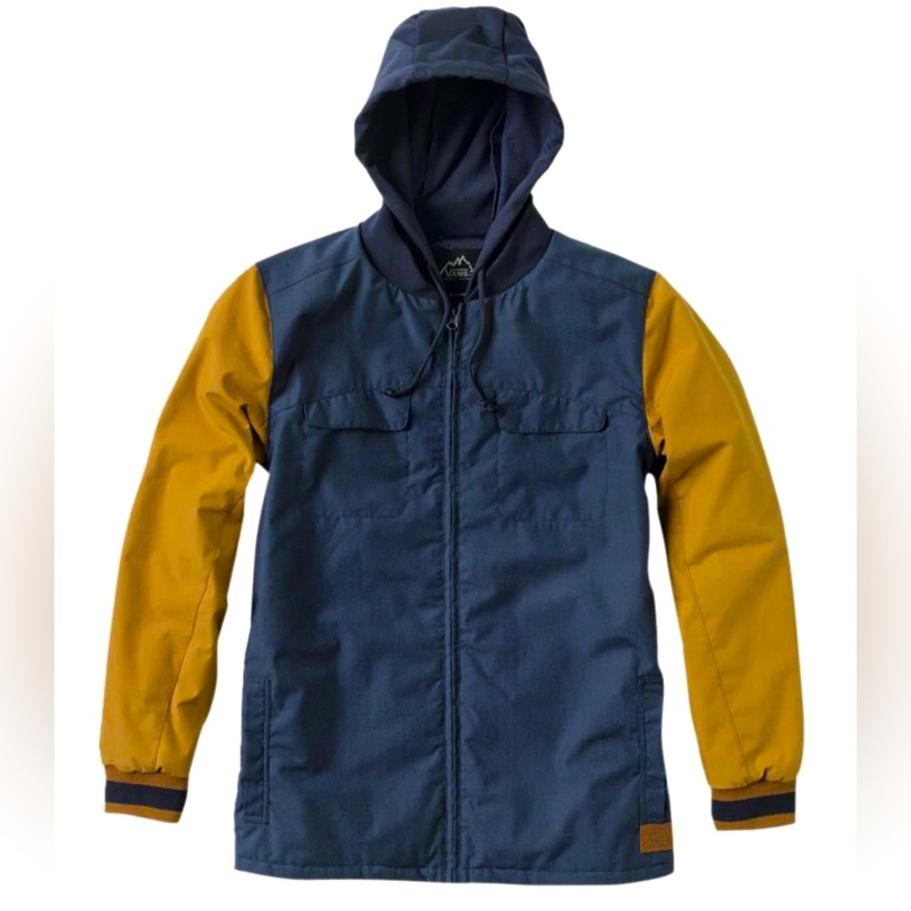 Vans Winnipeg Mountain Edition Jacket, blue/tan, men’s size large